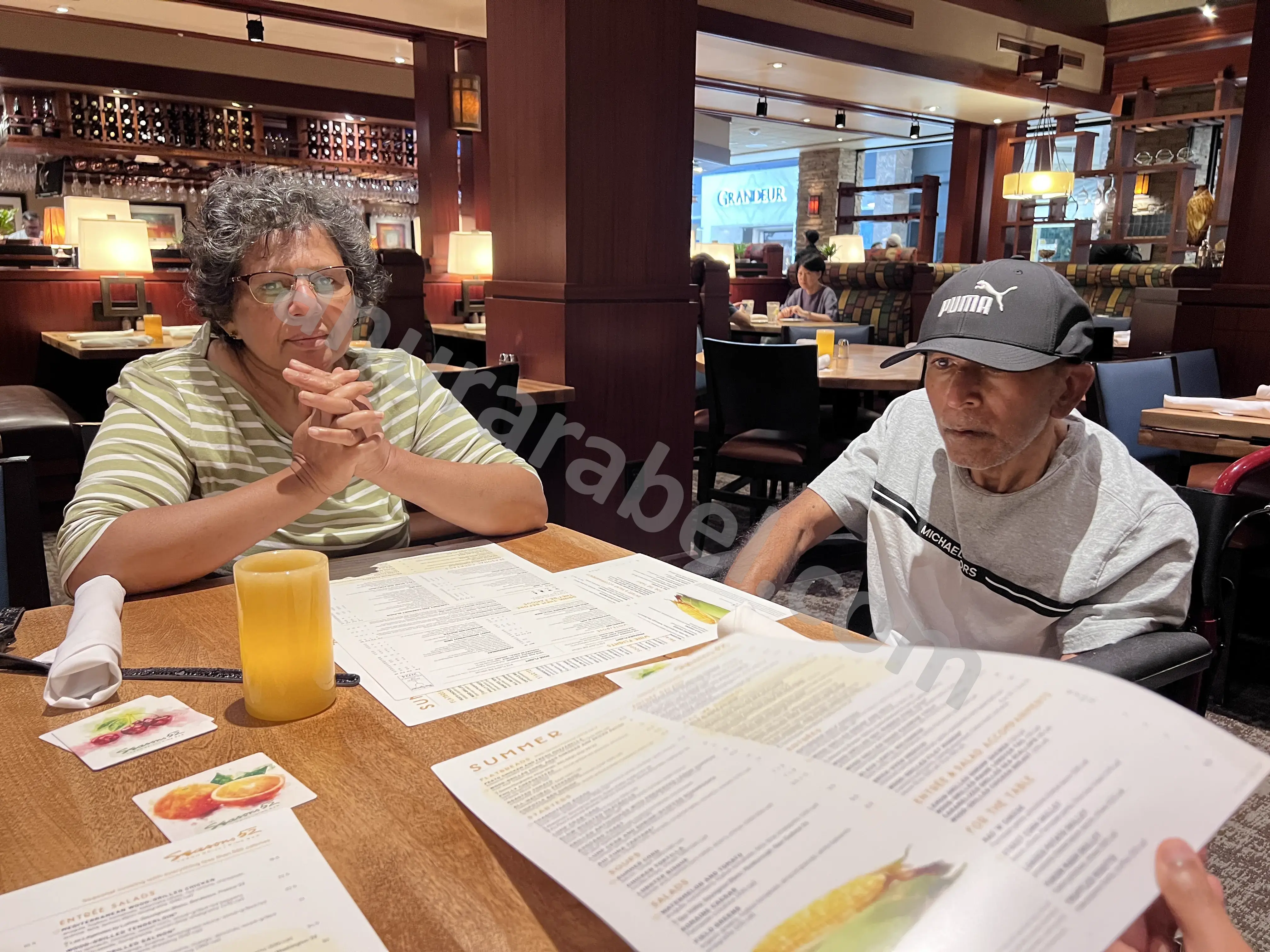 Anura with Jayamini, Chamara, and Ruwanthi at Seasons Grill in Tyson Corner, Virginia before going to see Fire works in City of Rockville on July 4th